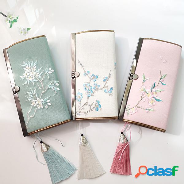 Bolsa de Carteira Feminina Estilo Nacional Multi-funções