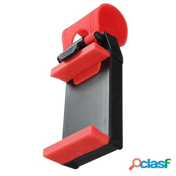 Carro universal anel de aço roda de telefone gps titular