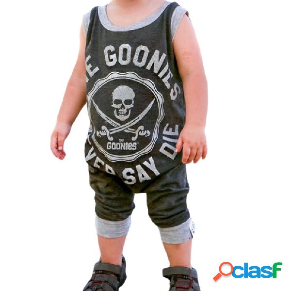 Estilo verão fresco bebê menino romper macacão para 0-24m