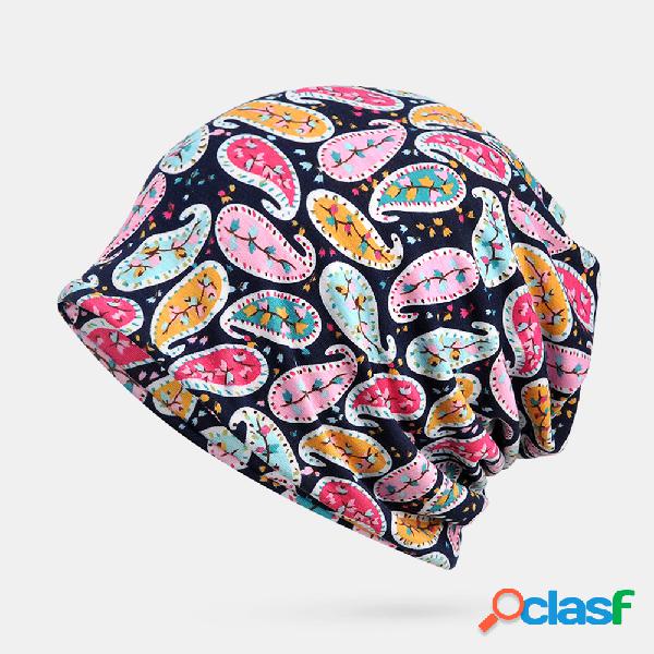 Gorro floral impresso Chapéu bons bonés de turbante