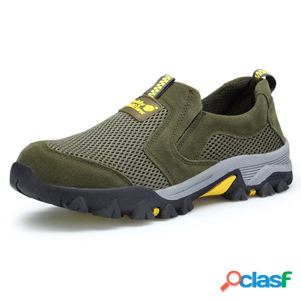 Homens respirável Slip Resistant Sport Outdoor Casual
