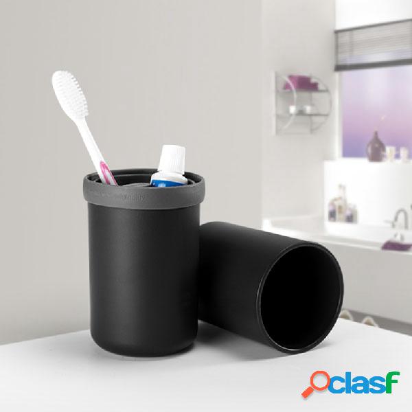 KCASA Diferente Cor Portátil Toothbrush Copo Creme Dental