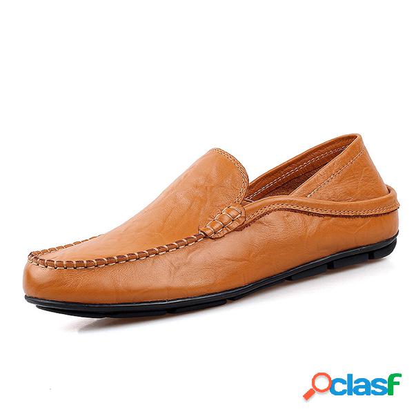 Loafer Dobrável Casual Masculino Sem Cadarço Para