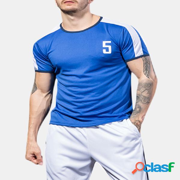Mens PRO Classic de secagem rápida e respirável impresso