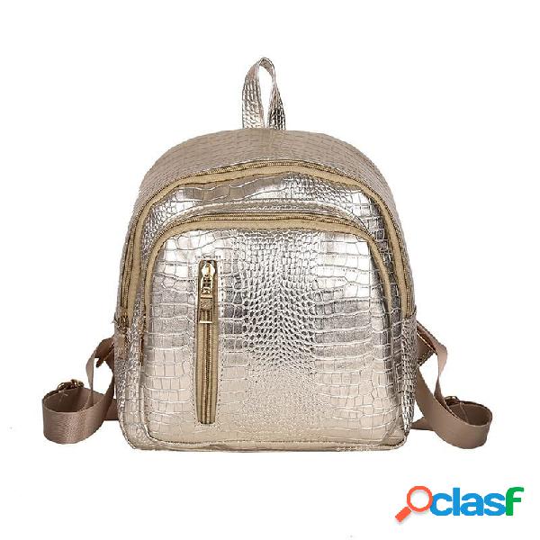 Mini mochila multifuncional para mulheres