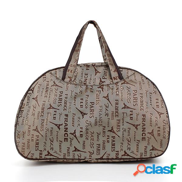 Moda feminina grande capacidade impermeável Bolsa bolsa
