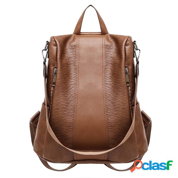 Mulheres Anti roubo Lazer Mochila de Viagem de Grande