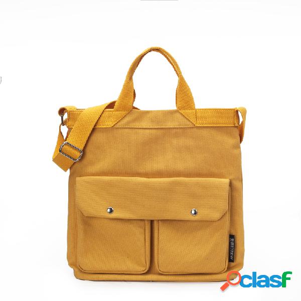 Mulheres Canvas Lazer Bolsas Grande Capacidade Lightweight
