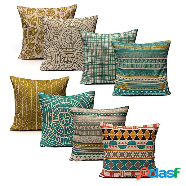 New Fresh Geometric Home Decor Linho Cintura Throw Pillow