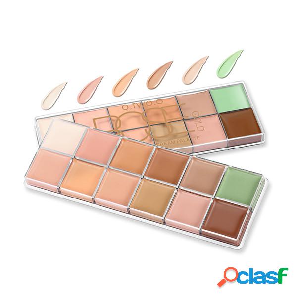 O.TWO.O 12 cores Makeup Concealer paleta Contour Acne Cover