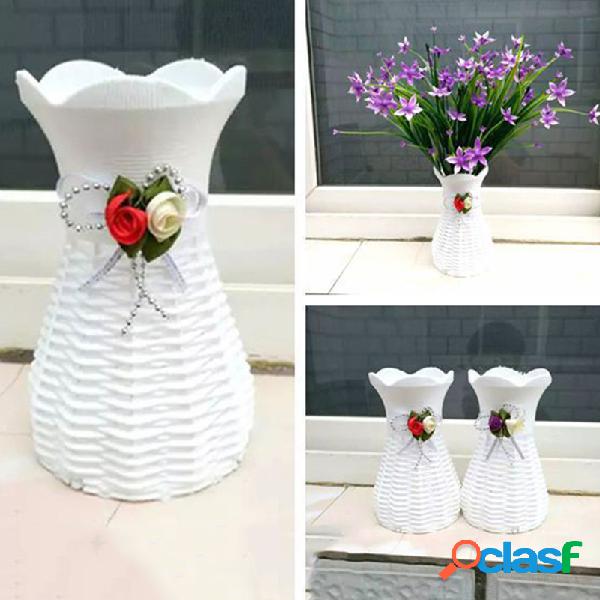 Recipiente de flor artificial bicicleta triciclo Design diy