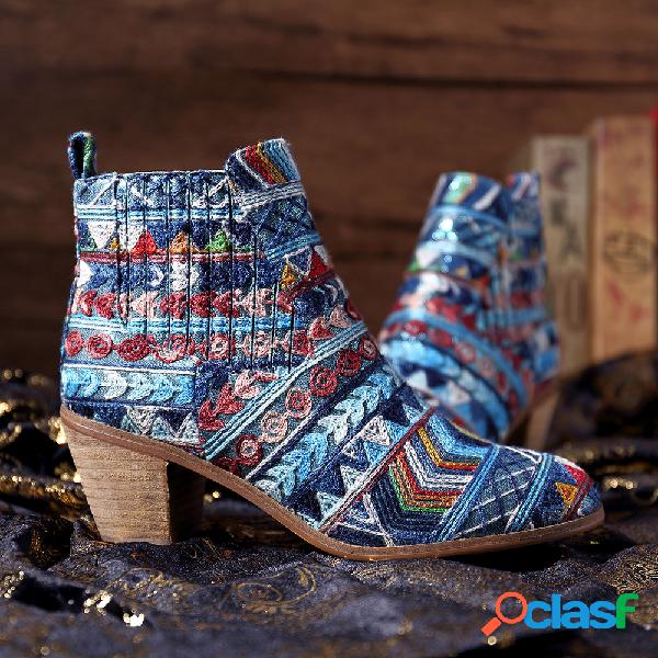 SOCOFY Bohemia Weave Padrão Deslizamento de pano em