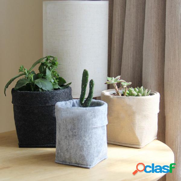 Simples Suculenta Bonsai Vaso De Flores Sentiu Desktop
