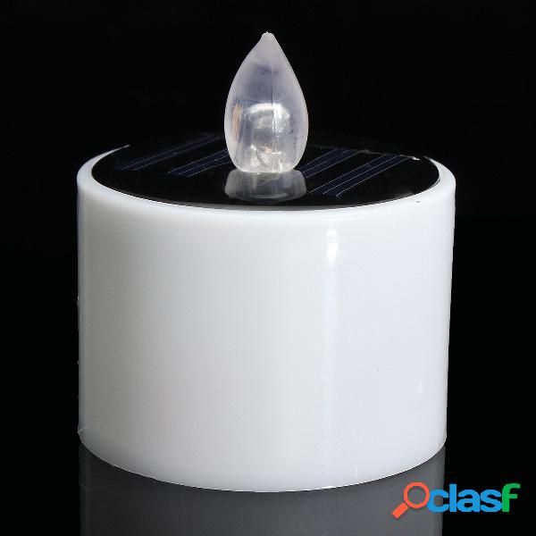 Solar Powered LED Candle Battery Decoração do casamento