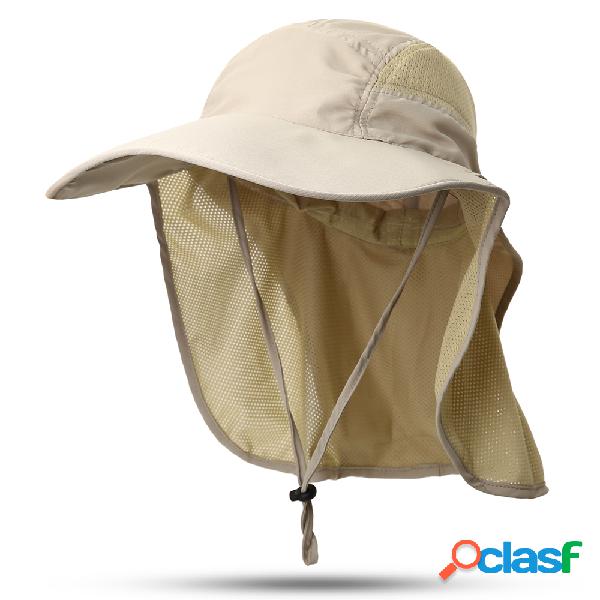 Unisex Impermeável Respirável Verão Malha Pescador