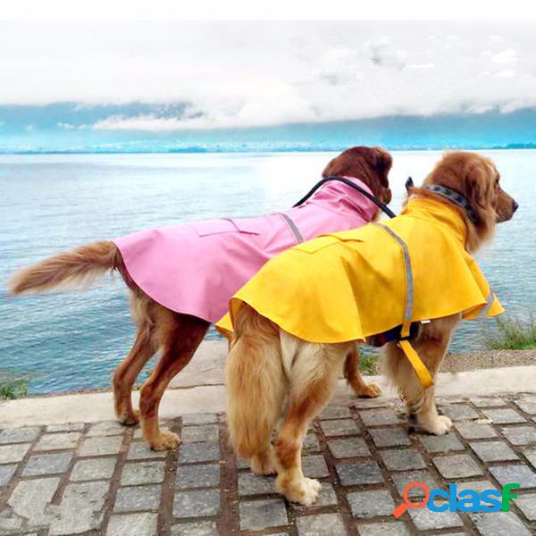 XXL Cão Casaco De Chuva Pet Jacket Filhote De Cachorro