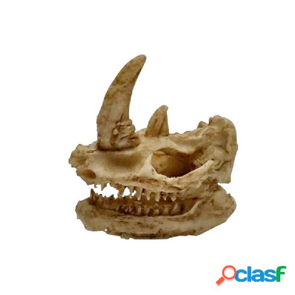Yani Aquarium Decoração Ambientes Exóticos Crânio