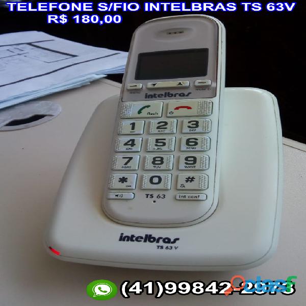 telefone intelbras ts 63v