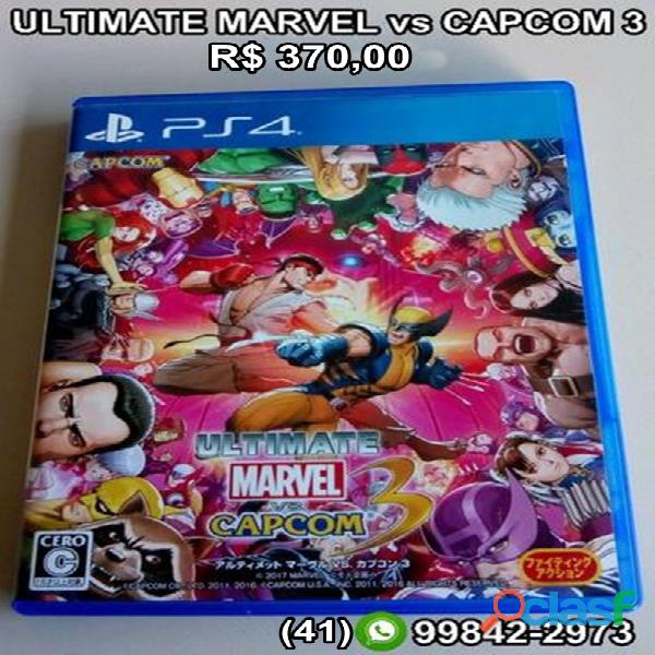 ultimate marvel vs capcom 3 ps4