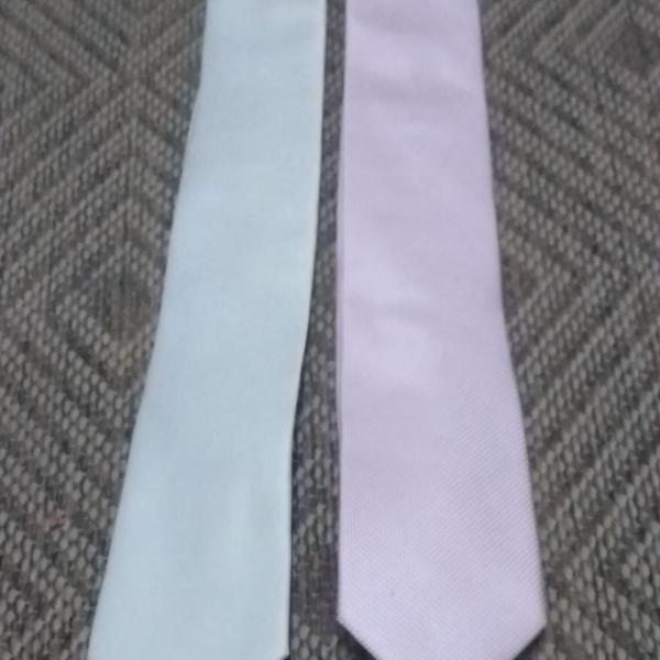 2 gravatas semi novas