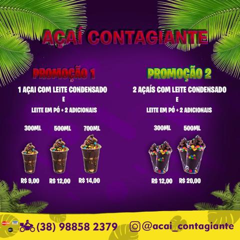 Açaí contagiante aproveitem nossas promoções