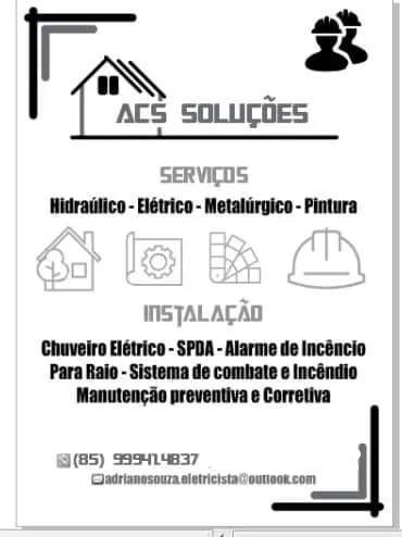 Acs Soluções Eletrica E Hidráulica