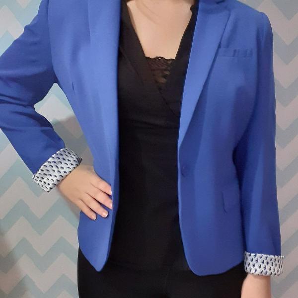 Blazer Azul Royal Urban Riachuelo