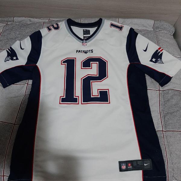 Camisa Futebol Americano NFL New England Patriots Nike