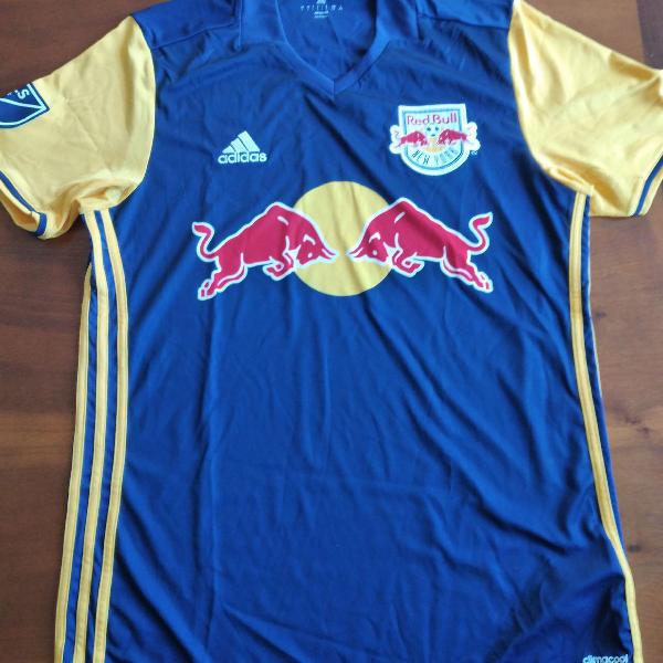 Camisa New York Red Bull, Adidas, tamanho L, 2016/2017.