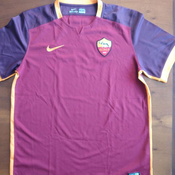 Camisa Roma, Nike, tamanho L, 2015/2016