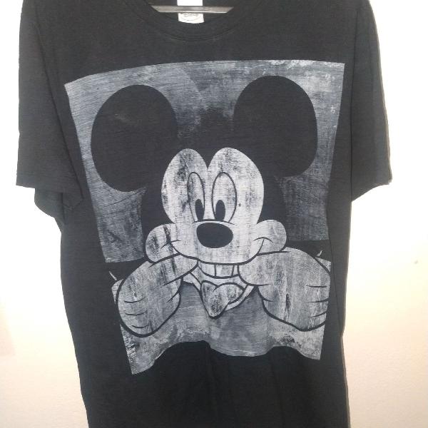 Camisa, malha de bambu, Disney Mickey Mouse