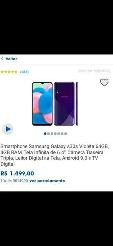 Celular Samsung A30s