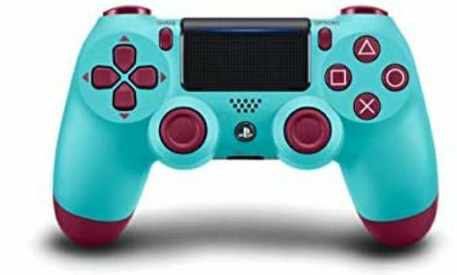 Controle Dualshock 4 - PlayStation 4 - Berry Blue