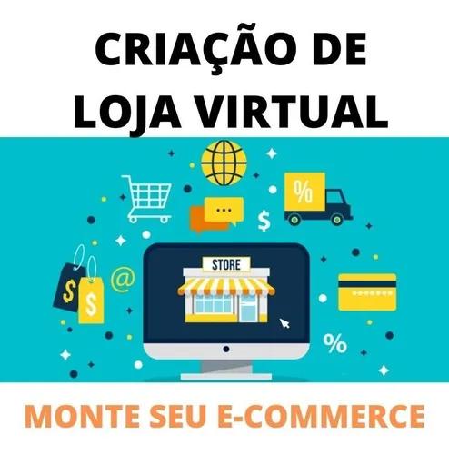 Criação De Loja Virtual E-commerce Moderno E Responsivo -