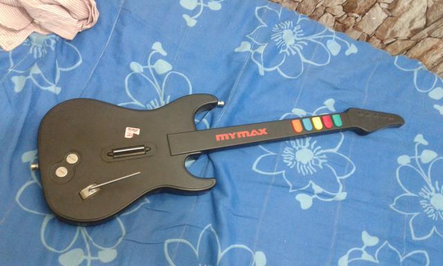 Guitarra guitar hero mymax ps2 e ps3