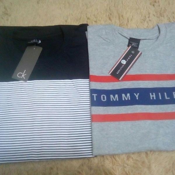 Kit 2 Camisetas Gola Redonda - Tommy Hilfiger