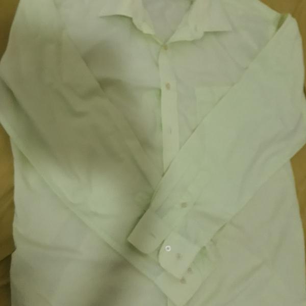 Kit 3 camisas sociais manga longa masculina