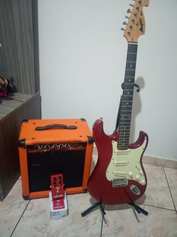 Kit guitarra+Amp+pedal