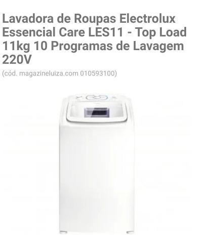 Lavadora de Roupas Electrolux Essencial Care LES11 - Top