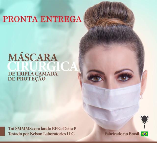 Máscaras Cirúrgicas smmms - ProtectPRO Caixa 50 peças