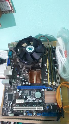 Placa Asus 775 ddr2 e monitor