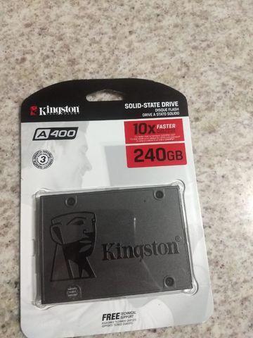 SSD Kingston A400 240gb Novo Fechado