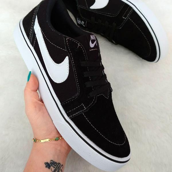 TÊNIS NIKE SB PRETO BRANCO ENVIO IMEDIATO