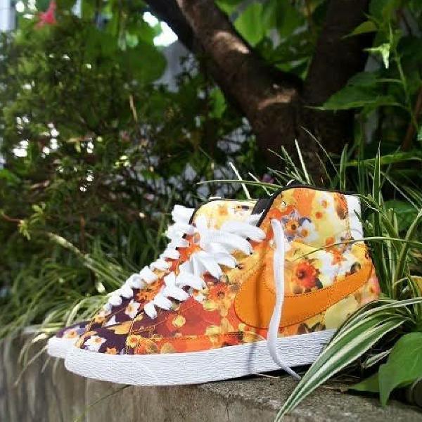 Tênis Nike Blazer Mid Floral Pack / Florido Mid PRM VNTG