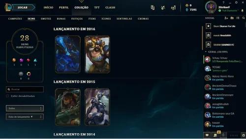 Vendo Conta De League Of Legends Diamante 4