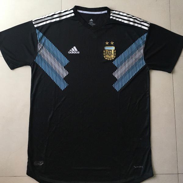 camisa da argentina copa 2018