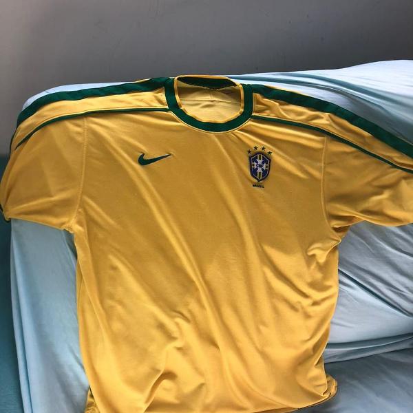 camisa seleção brasil copa de 98