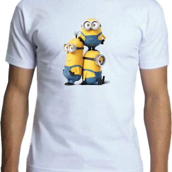 camiseta adulto, minions