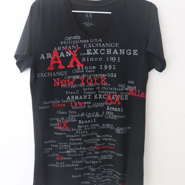 camiseta armani exchange