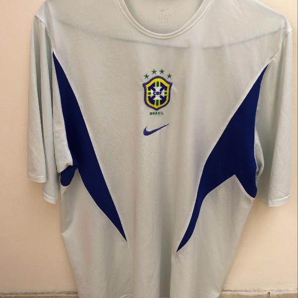 camiseta do brasil oficial de treino 2002